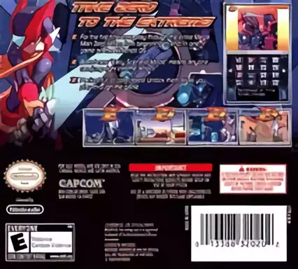 Image n° 2 - boxback : MegaMan Zero Collection